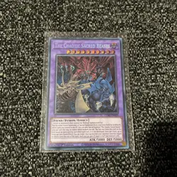 Yu-Gi-Oh! The Chaotic Sacred Beasts CORI-EN029 Secret Rare 1st Ed Sleeved - Image 2