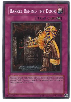 Barrel Behind the Door x1 2/10 DM+ YuGiOh! Pharaonic Guardian PGD-095 02 - Image 1