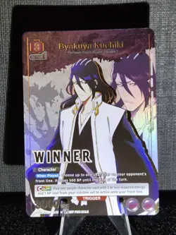 Union Arena Byakuya Kuchiki Action Winner Promo Foil UEPR/BLC-1-049 - Image 1