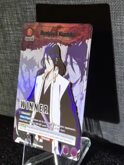 Union Arena Byakuya Kuchiki Action Winner Promo Foil UEPR/BLC-1-049 - Image 3