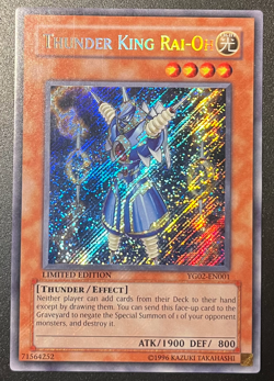 Yu-Gi-Oh! YG02-EN001 Thunder King Rai-Oh SECRET RARE (2) - Image 1
