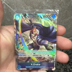 X.Drake (Alternate Art) OP05-055 One Piece Awakening of the New Era Rare NM - Image 1