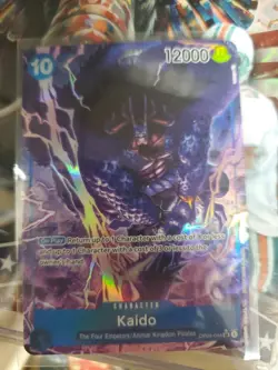 One Piece TCG English Kaido Alternate Art OP04-044 Kingdoms of Intrigue SR - Image 1