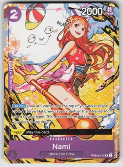 One Piece Card Game - Nami (Welcome Pack 2026 Vol.1) - [OP-PR - NM] - Image 2