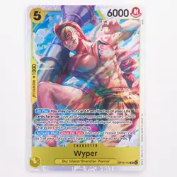 One Piece TCG Wyper OP15-114 SR Foil Adventure on Kami's Island - English - Image 1