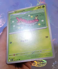 Wurmple 011/217 Ascended Heroes Pokemon Card NM - Image 4