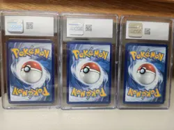 Pokemon 3 Card CGC Graded Lot English - Image 2