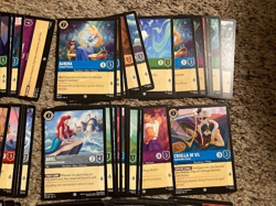 2025 RAVENSBURGER DISNEY LORCANA FABLED 114 CARD ALL COMMON BULK LOT! MICKEY! - Image 3