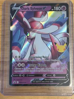 Dark Sylveon V SWSH134 SWSH: Sword & Shield Promo Cards Holo - Image 1
