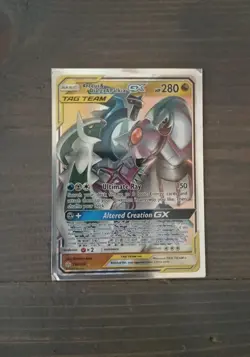 Pokemon TCG Arceus & Dialga & Palkia GX 156/236 Ultra Rare Holo 280 HP - Image 1
