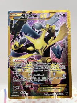 Alakazam EX (Secret) 125/124 Fates Collide Holo - Pokemon - TCG - MP - Image 3