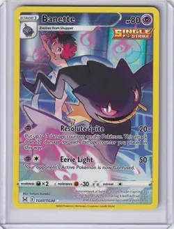 Banette TG07/TG30 Swsh11: Lost Origin Trainer Gallery Holo Pokemon TCG - NM - Image 1