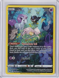 Mew GG10/GG70 SWSH: Crown Zenith: Galarian Gallery Holo - Pokemon TCG - NM - Image 1