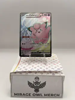 Lillie's Clefairy ex 173/159 Sv09: Journey Together Holo - Pokemon TCG - NM - Image 3