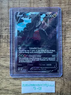 Pokemon Regidrago V 184/195 Silver Tempest Ultra Rare Full Art Holo - Image 1