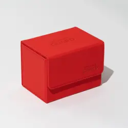 ULTIMATE GUARD Sidewinder Deck Case MONOCOLOR RED 100+Card Storage Box ccg mtg - Image 2