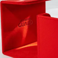 ULTIMATE GUARD Sidewinder Deck Case MONOCOLOR RED 100+Card Storage Box ccg mtg - Image 3