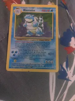 Pokemon TCG Blastoise Base Set Holo Unlimited Rare Card 2/102 WOTC - Image 2