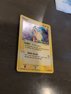 Minun 37/106 Reverse Holo Stamped Emerald Pokemon Card - Image 4