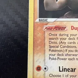 Ditto (Geodude) 62/113 Delta Species Pokemon Card (DMG) - Image 5