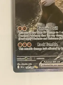 Pokemon TCG Excadrill ex SIR 168/086 Sv: Black Bolt Stage 1 Holo English - Image 3