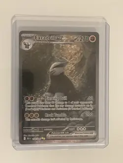 Pokemon TCG Excadrill ex SIR 168/086 Sv: Black Bolt Stage 1 Holo English - Image 5
