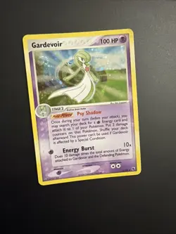 Pokemon Gardevoir Holo Rare 100HP 7/109 EX Sandstorm English 2004 Stage 2 - Image 1