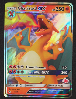 2019 CHARIZARD GX 9/68 BATTLE ACADEMY DECK #60 Pokemon TCG Trading Card Game - Image 1