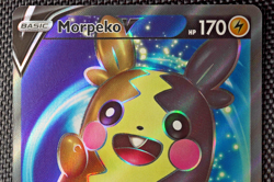 2020 Morpeko V 190/202 Sword & Shield Base Set Pokemon TCG Trading Card Game - Image 3