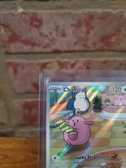 Chansey 187/167 Illustration Rare Twilight Masquerade Pokemon Holo Near Mint - Image 2