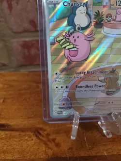 Chansey 187/167 Illustration Rare Twilight Masquerade Pokemon Holo Near Mint - Image 4