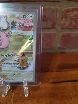 Chansey 187/167 Illustration Rare Twilight Masquerade Pokemon Holo Near Mint - Image 5
