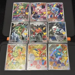 Complete Series 2 First Partner Illustration Set of 9 Cards NM Pokemon TCG - Image 1