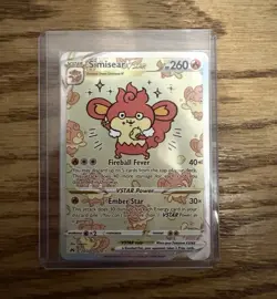 The Pokemon Company Simisear VSTAR GG37/GG70 Crown Zenith GG Holo EN - Image 1