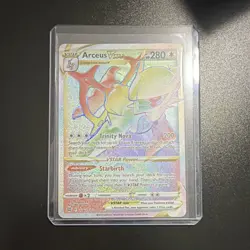 Pokemon TCG Arceus VSTAR 176/172 Secret Rare Holo Full Art - Image 1