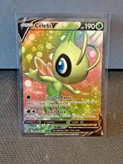 Pokemon TCG Chilling Reign 160/198 Celebi V Full Art NM / M - Image 1