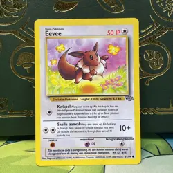 Eevee 51/64 DUTCH Jungle Card Pokemon TCG LP - Image 1