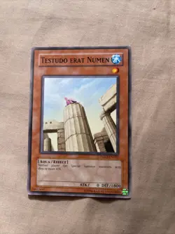 Yugioh Card - Testudo Erat Numen TSHD-EN032 - Unlimited - Common - LP - Image 1