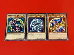 Blue-Eyes White Dragon SDK Art + Dark Magician + Dark Magician Girl | YuGiOh! - Image 1