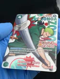 Zoro PRB02-006 (ENGLISH) - One Piece x Round 1 Promo Card - Image 4