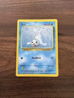 SEEL - 41/102 - Base Set - Pokemon Card - LP - Image 1