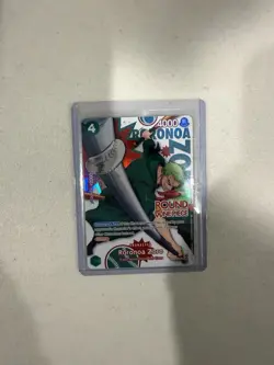 Zoro PRB02-006 (ENGLISH) - One Piece x Round 1 Promo Card - Image 1