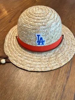 2026 One Piece Los Angeles Dodgers Monkey D Luffy Don Card 7/2/26 Sealed + Hat - Image 2