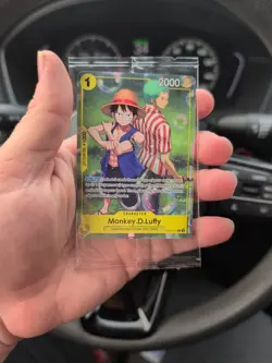 Monkey D Luffy OP10-111 Promo SEALED One Piece Card Game TCG English - Image 1