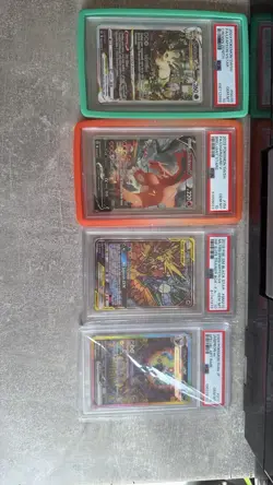 PSA 10 Pokemon Slab Lot Leafeon VSTAR Charizard V Umbreon GX Zapdos Moltres - Image 1
