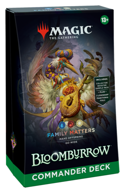 Magic The Gathering Bloomburrow - Family Matters - Commander Deck - Sealed - MTG - Image 1