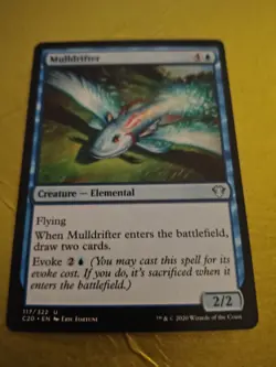1 X MTG Magic the Gathering C20 Commander 20 Mulldrifter rare exc condition - Image 1