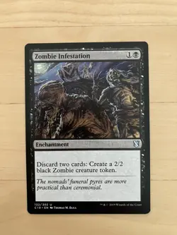 Zombie Infestation - Commander 2019 (U) - Magic the Gathering MTG NMLP - Image 1