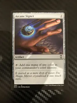 Arcane Signet - New Capenna Commander - Magic the Gathering MtG NMLP - Image 1