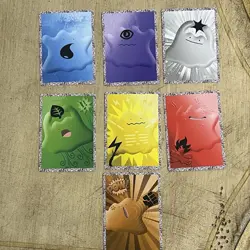 7 Card Fan Art Lot Dittomon Energy Energies See Photo For Cards 1st Edition L10 - Image 1